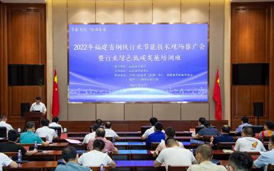 2022年福建省钢铁行业节能技术现场推广会暨行业绿色低碳发展培训班在三宝集团隆重举行